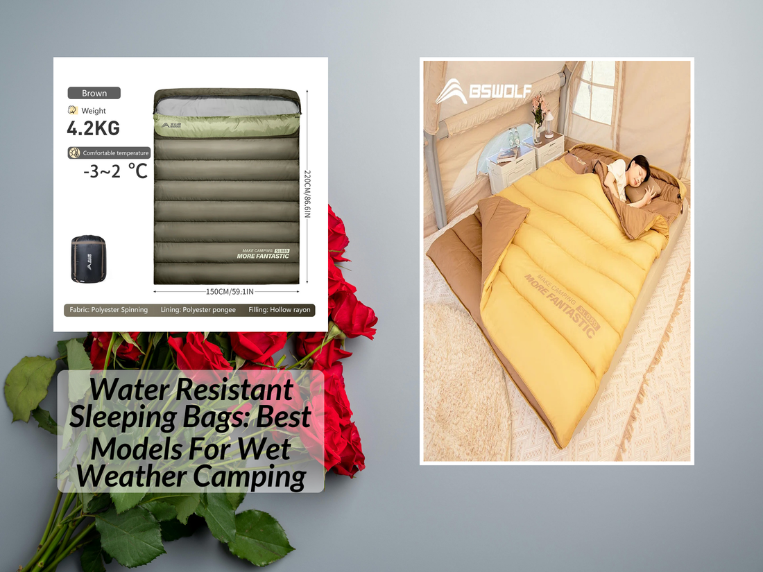 Water Resistant Sleeping Bags: Best Models For Wet Weather Camping