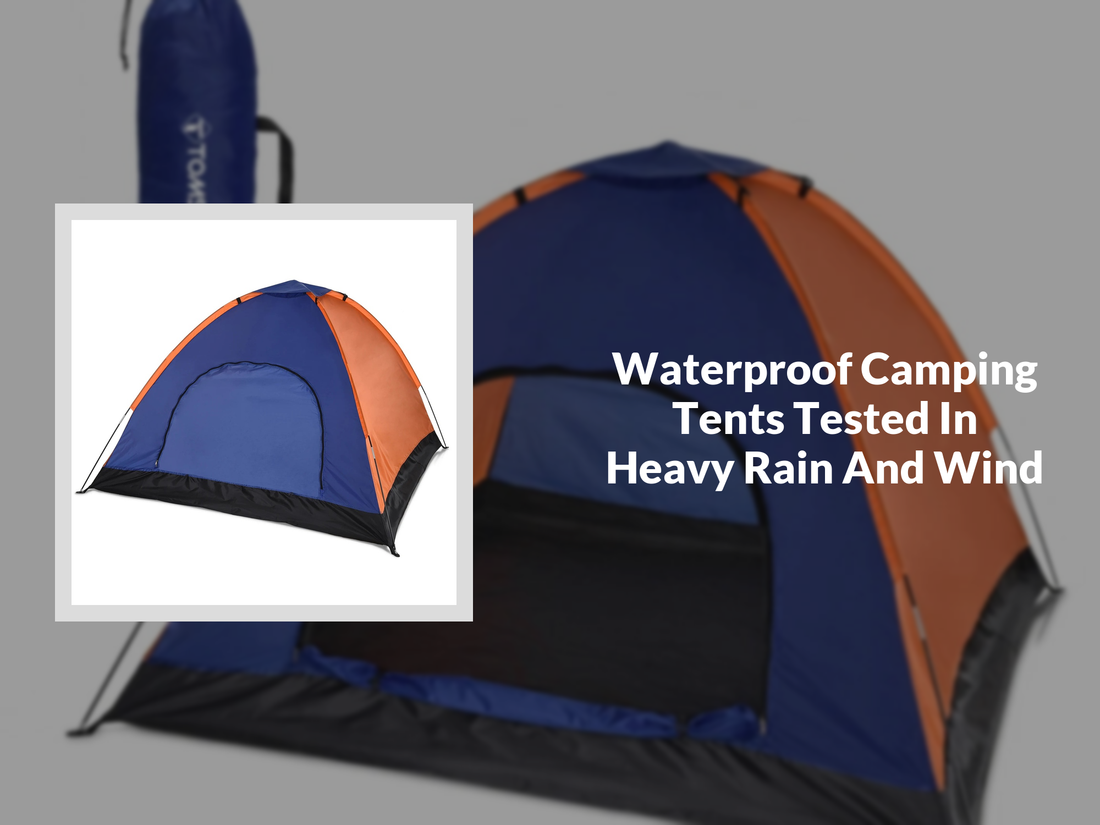 Waterproof Camping Tents Tested In Heavy Rain And Wind