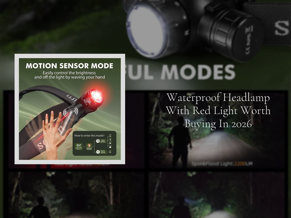 Waterproof Headlamp With Red Light Worth Buying In 2026
