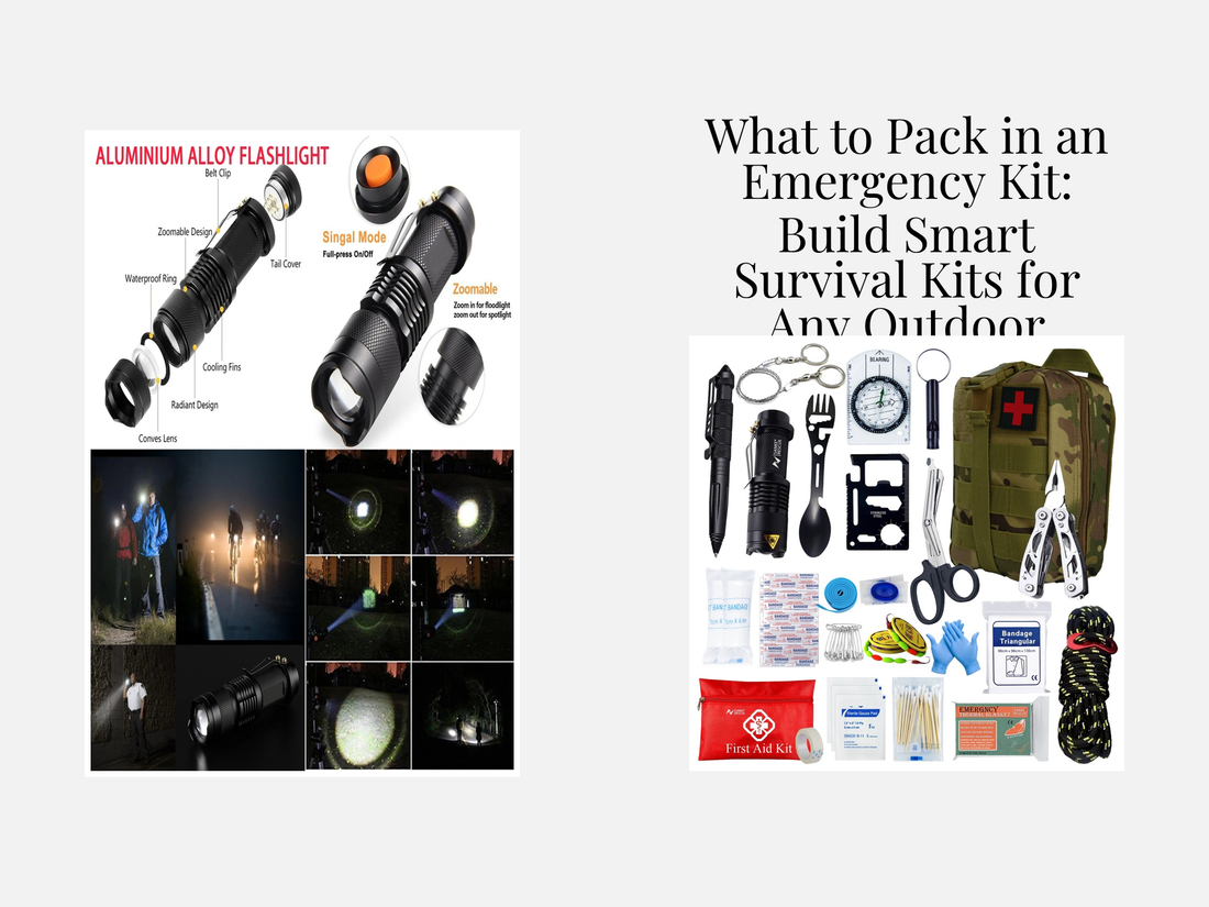 What to Pack in an Emergency Kit: Build Smart Survival Kits for Any Outdoor Situation