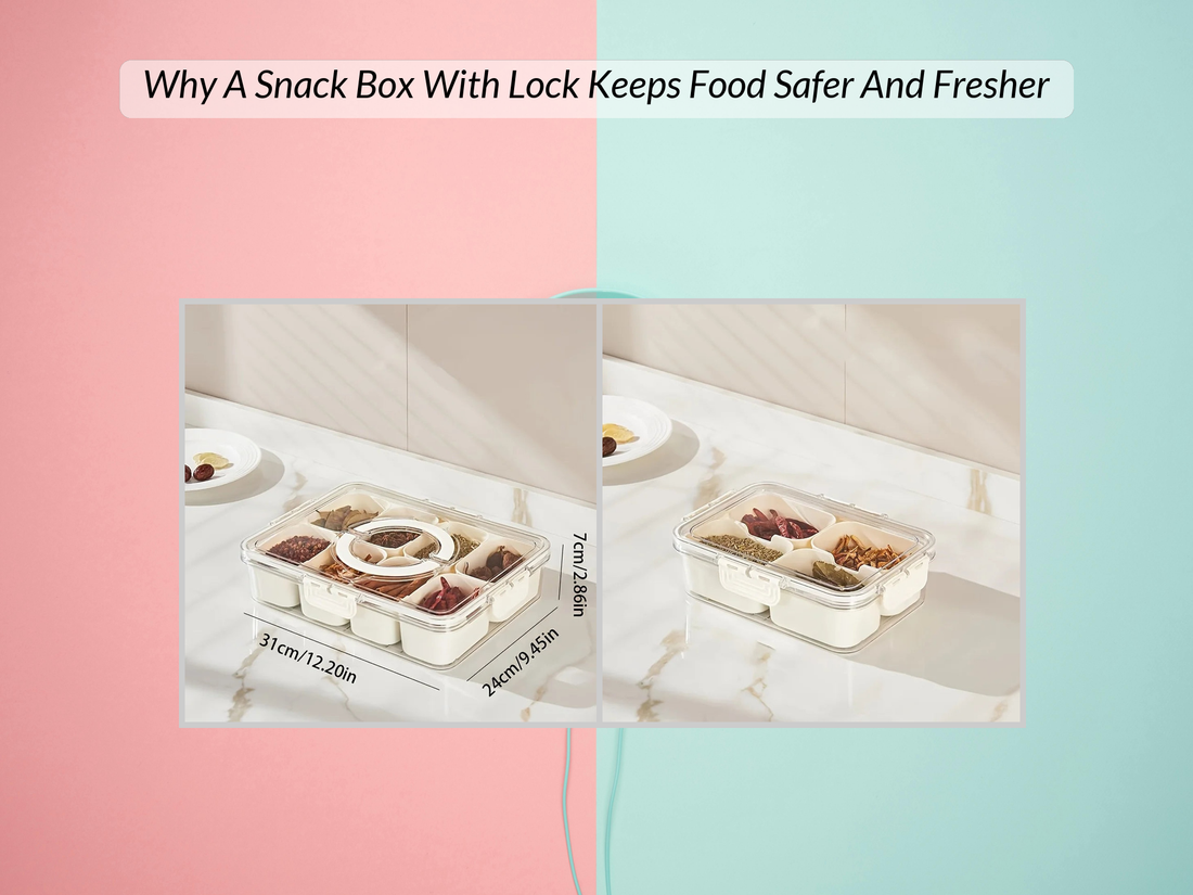 Why A Snack Box With Lock Keeps Food Safer And Fresher