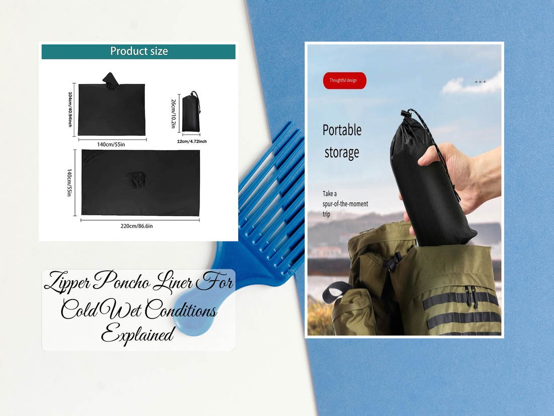 Zipper Poncho Liner For Cold Wet Conditions Explained