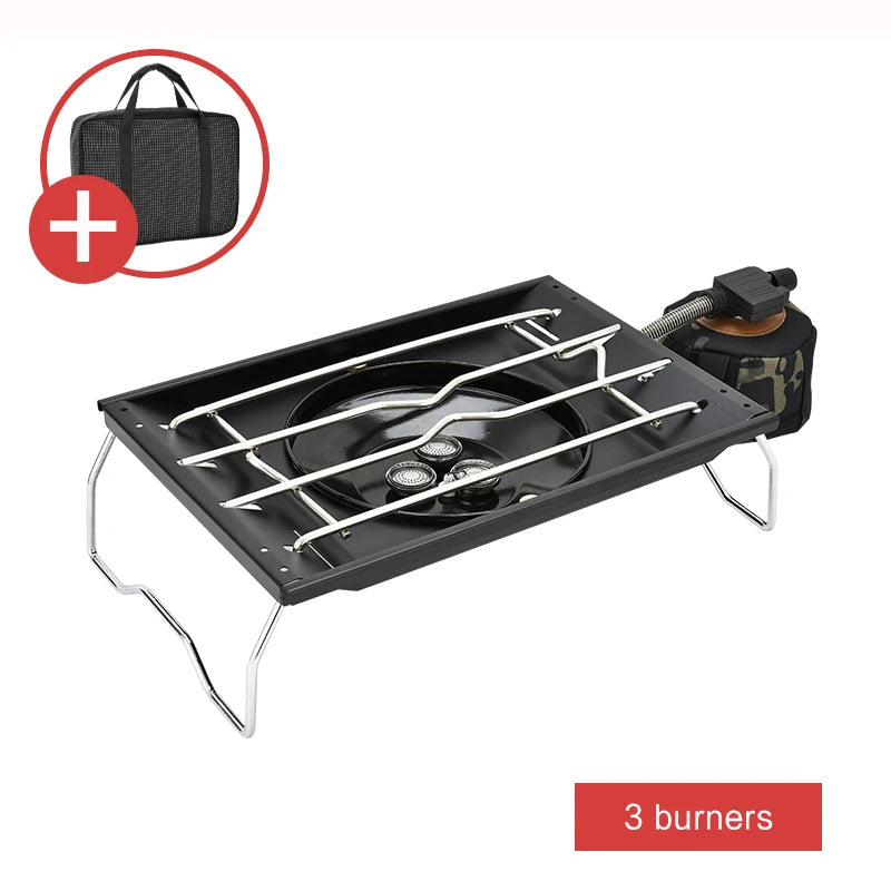 Windproof Camping Gas Stove for Reliable Outdoor Cooking