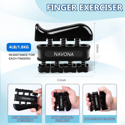 Hand Grip Trainer Kit for Strength & Recovery