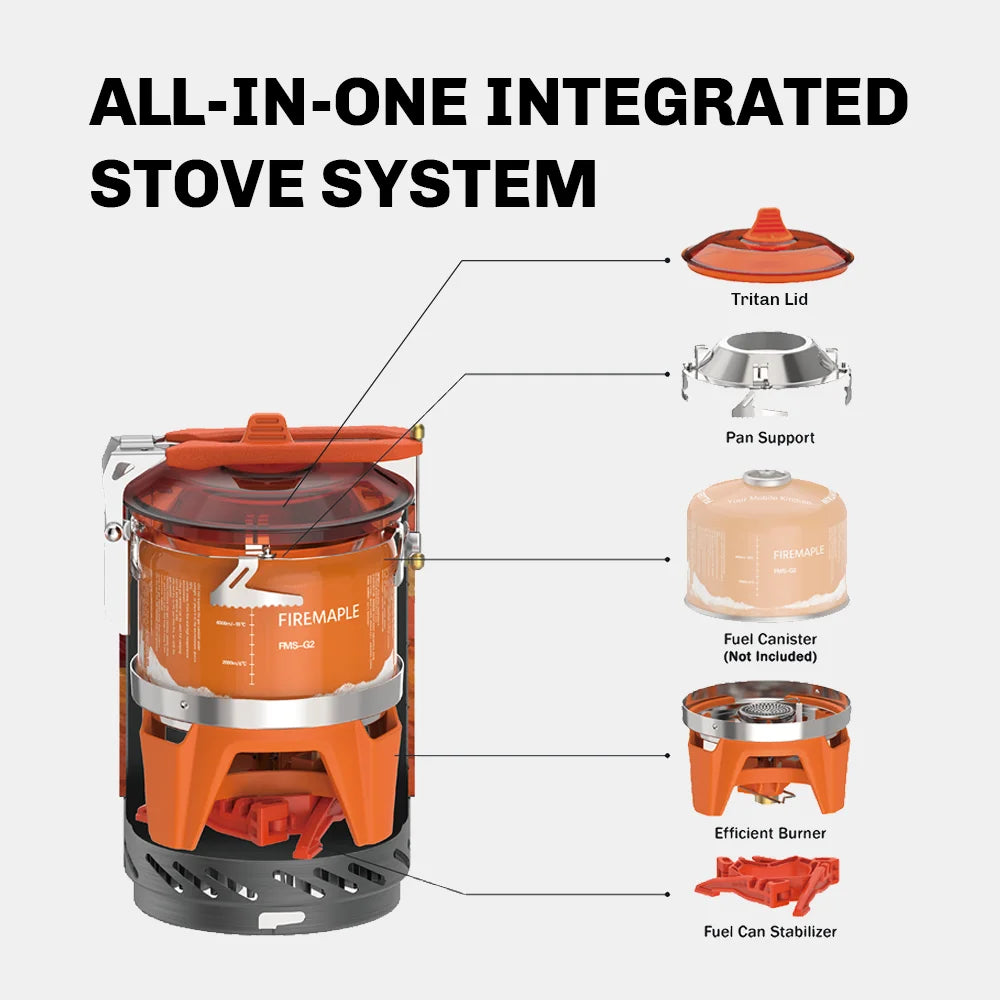 Fire Maple X2 Camping Stove – High-Efficiency Gas Burner