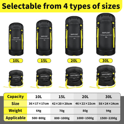 Compression Stuff Sack Ultralight Waterproof Storage