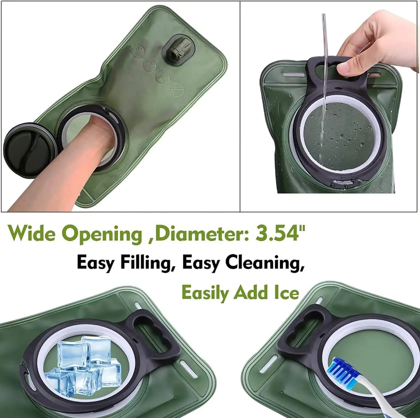 2L Hydration Bladder – Leak-Proof Water Reservoir