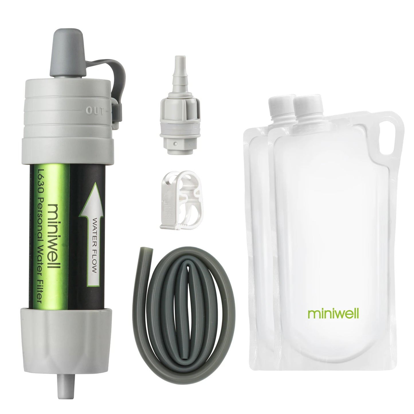 Personal Water Filter Straw for Safe Outdoor Drinking
