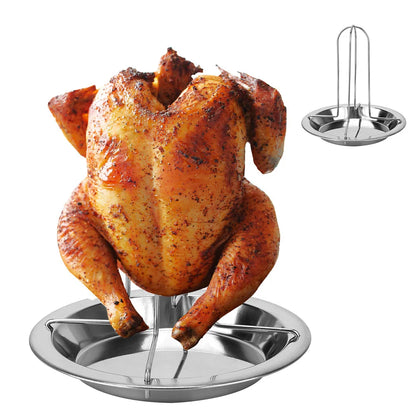 Chicken Roaster Rack – Even Cooking BBQ Stand