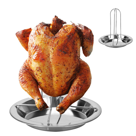 Chicken Roaster Rack – Even Cooking BBQ Stand
