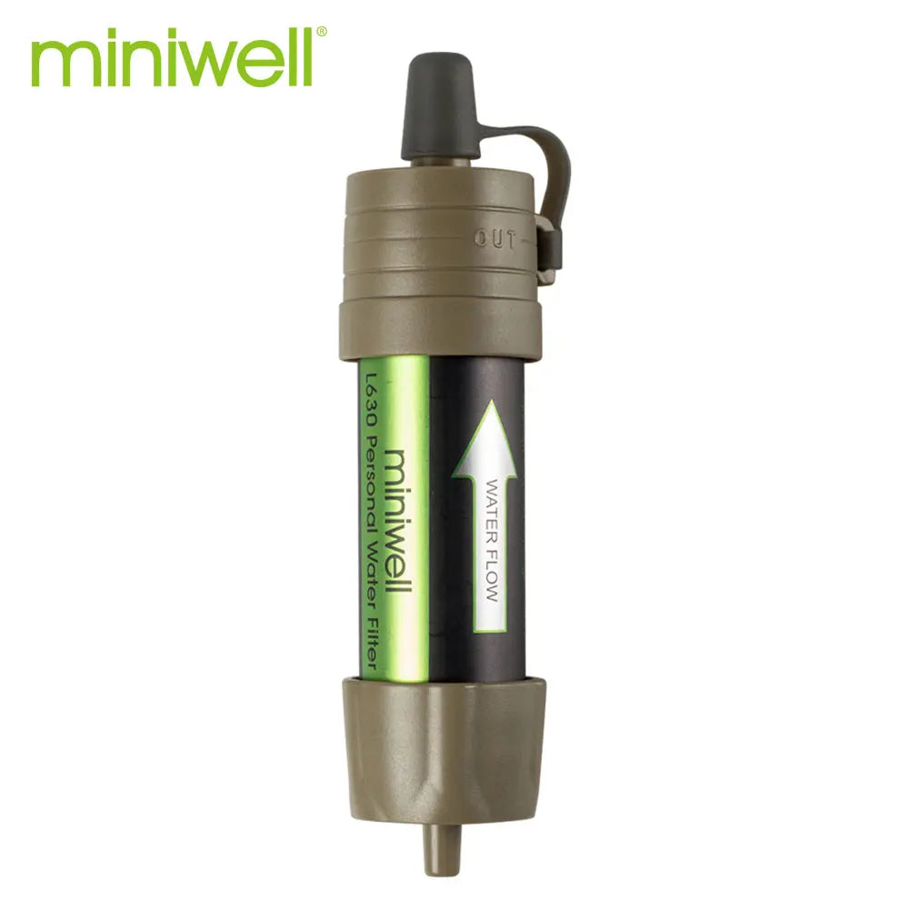 Personal Water Filter Straw for Safe Outdoor Drinking