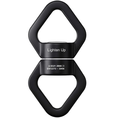 30KN Climbing Carabiner Swivel – Safe Rotating Rope Hook