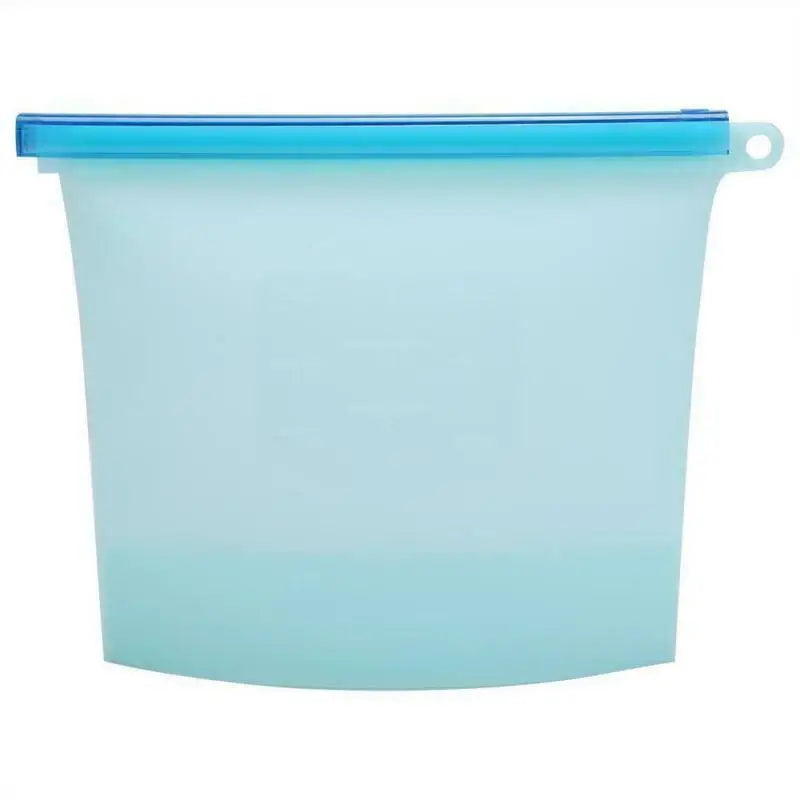 Silicone Food Storage Bag – Reusable Leakproof 1000ml