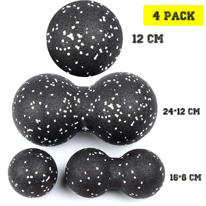 Massage Ball Set for Deep Muscle Recovery
