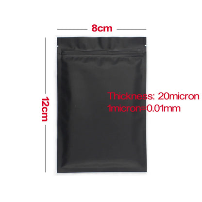 Mylar Ziplock Food Storage Bags – Smell Proof & Secure