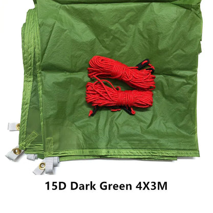 Camping Tent Tarp Waterproof Shelter Protection