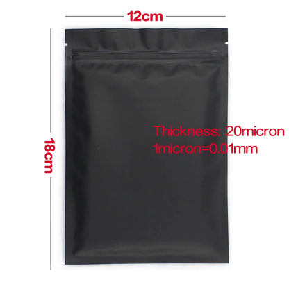 Mylar Ziplock Food Storage Bags – Smell Proof & Secure