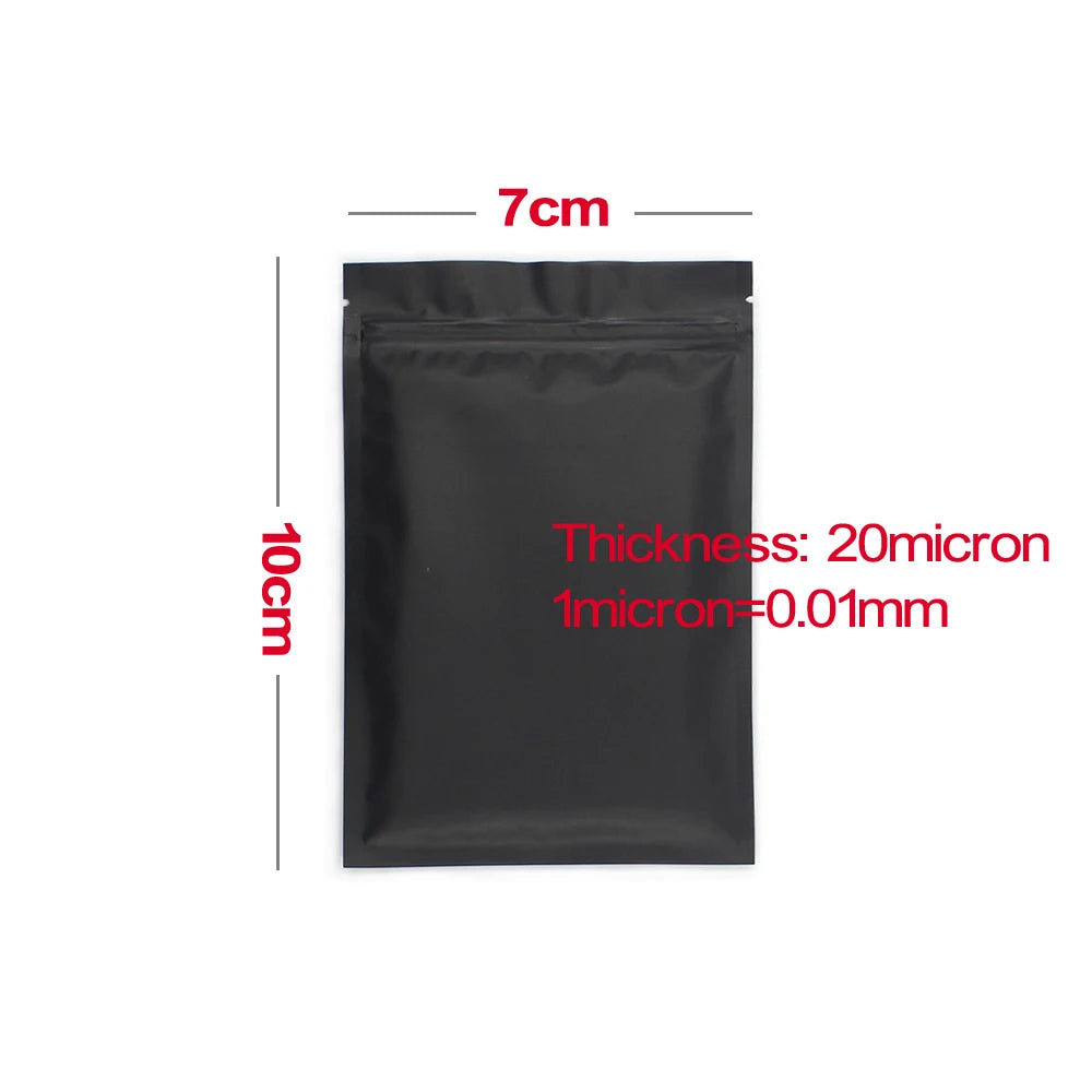 Mylar Ziplock Food Storage Bags – Smell Proof & Secure