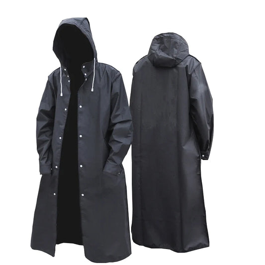Waterproof EVA Rain Poncho for Hiking & Travel Protection