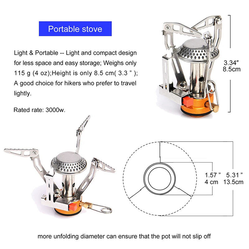 Camping Cookware Set – Portable Outdoor Tableware Kit