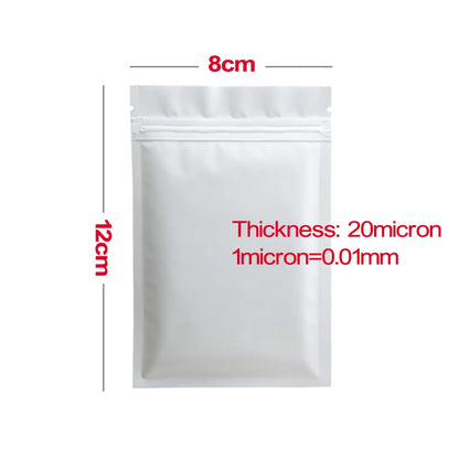 Mylar Ziplock Food Storage Bags – Smell Proof & Secure