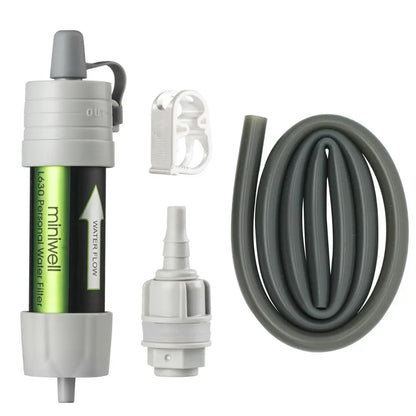 Personal Water Filter Straw for Safe Outdoor Drinking