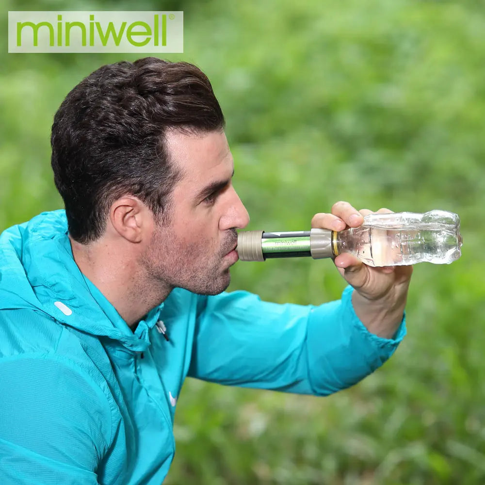 Personal Water Filter Straw for Safe Outdoor Drinking
