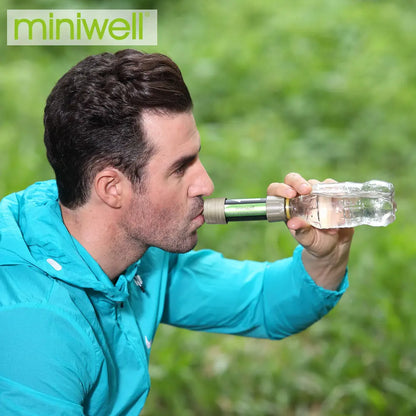 Personal Water Filter Straw for Safe Outdoor Drinking