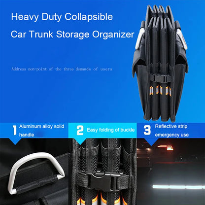 Car Trunk Organizer 100L Foldable Heavy Duty Storage