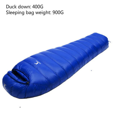 Ultralight Down Sleeping Bag for Winter Camping Warmth