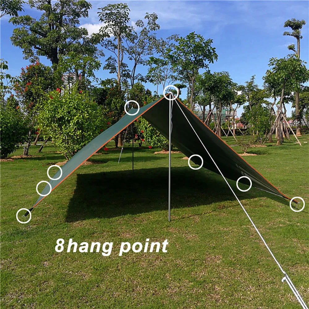 Ultralight Camping Tarp Shelter Waterproof & UV Protection