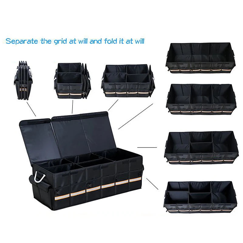 Car Trunk Organizer 100L Foldable Heavy Duty Storage