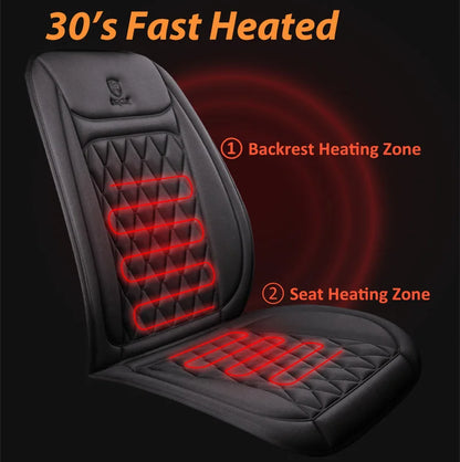 Heated Car Seat Cushion for Winter Driving Comfort