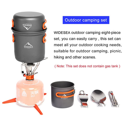 Camping Cookware Set – Portable Outdoor Tableware Kit