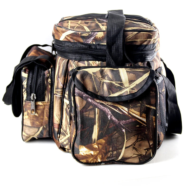 Fishing Tackle Waist Bag – Waterproof Large Capacity