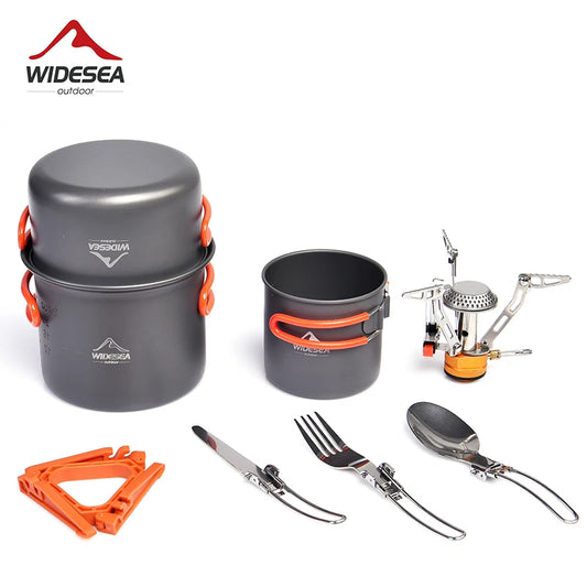 Camping Cookware Set – Portable Outdoor Tableware Kit