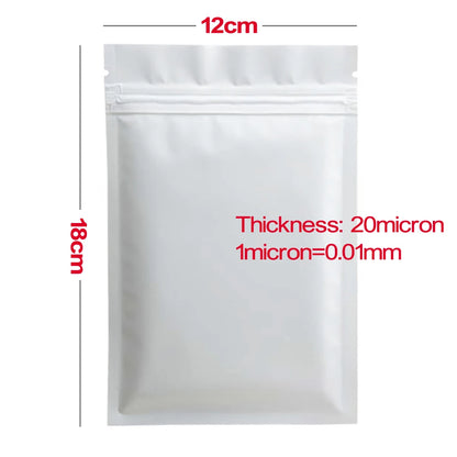 Mylar Ziplock Food Storage Bags – Smell Proof & Secure