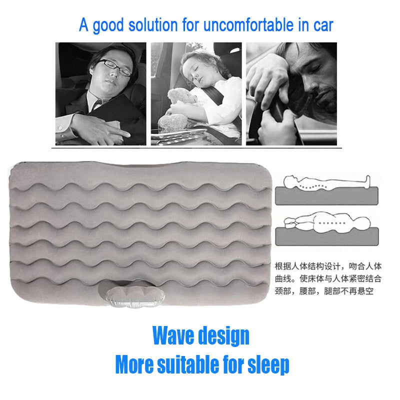 Car Air Mattress for Back Seat Camping Comfort