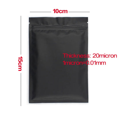 Mylar Ziplock Food Storage Bags – Smell Proof & Secure