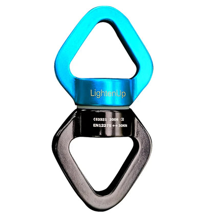 30KN Climbing Carabiner Swivel – Safe Rotating Rope Hook