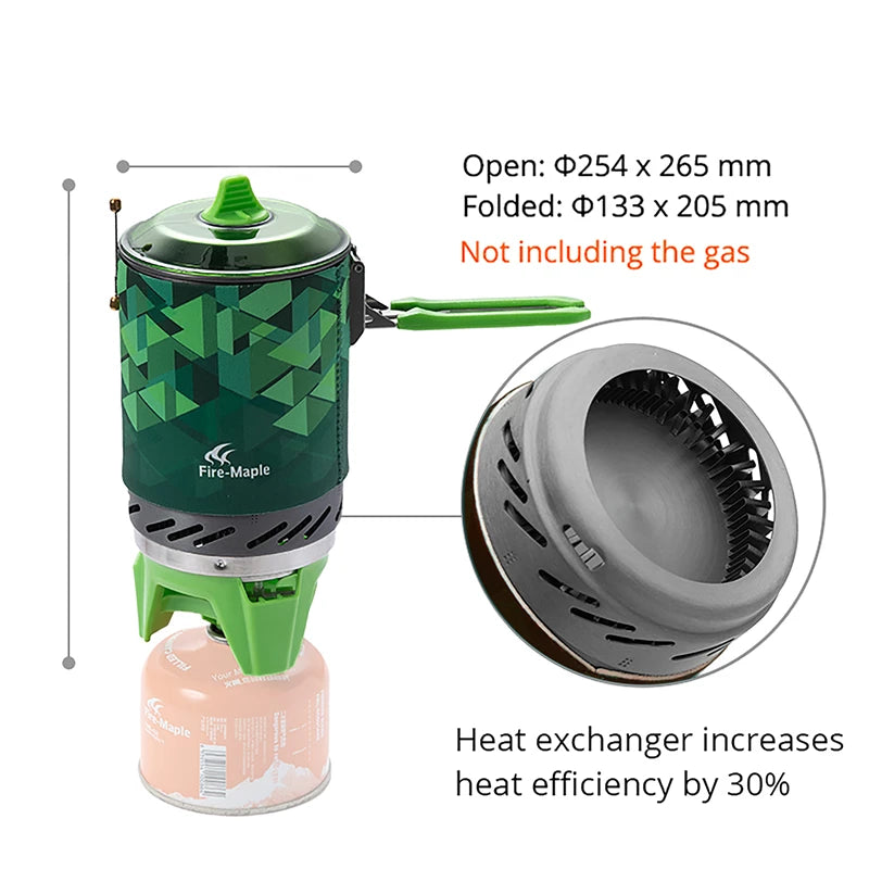 Fire Maple X2 Camping Stove – High-Efficiency Gas Burner