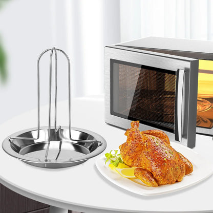 Chicken Roaster Rack – Even Cooking BBQ Stand