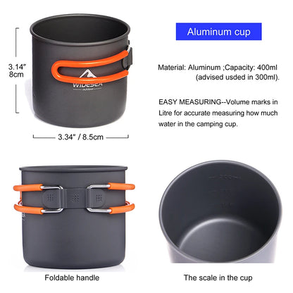 Camping Cookware Set – Portable Outdoor Tableware Kit