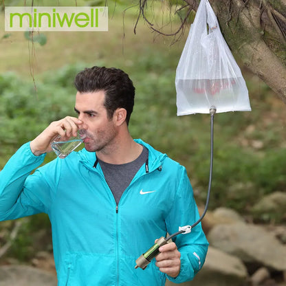 Personal Water Filter Straw for Safe Outdoor Drinking