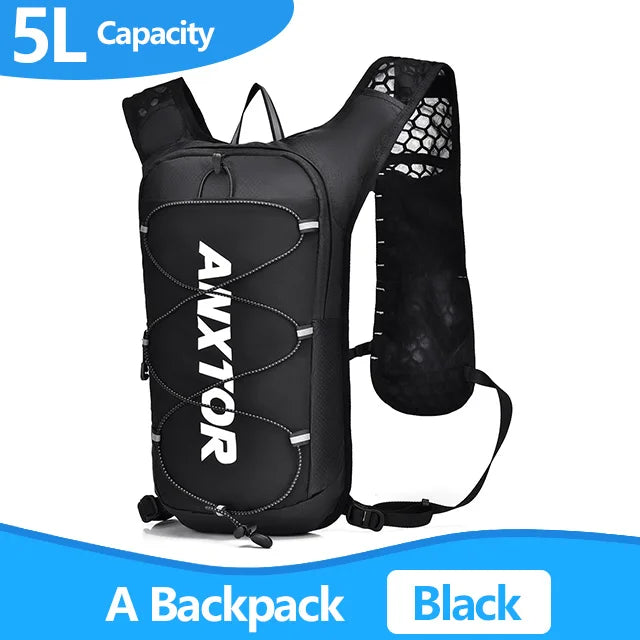 5L Running Hydration Backpack with Water Bag Pocket