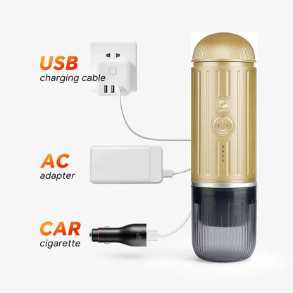 Portable Electric Espresso Maker for Travel & Camping