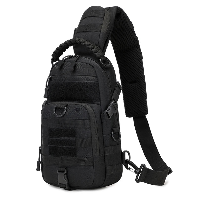 Tactical Chest Bag Waterproof Sling for Outdoor Use