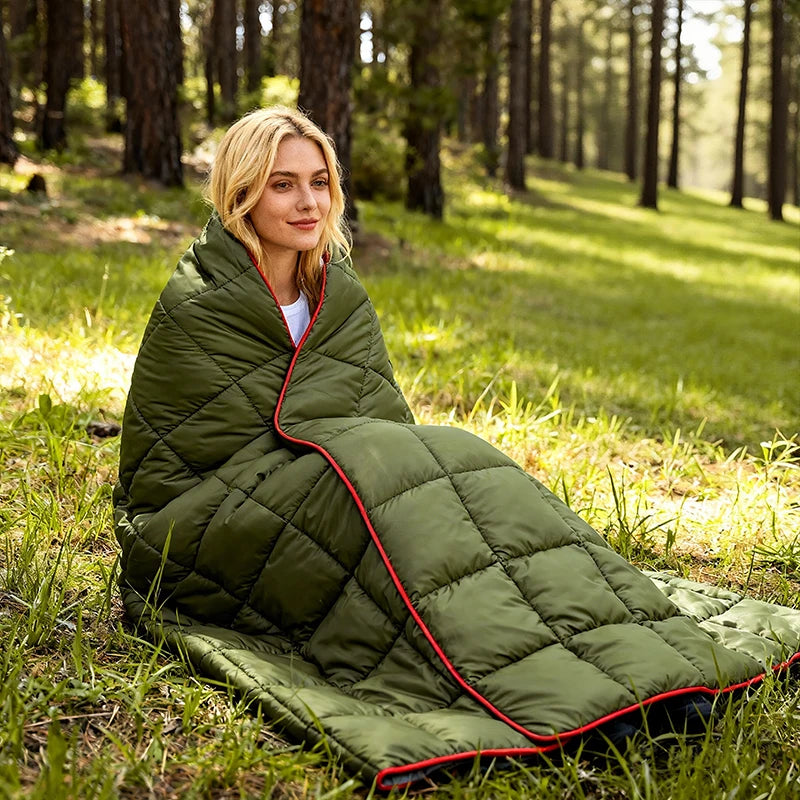 Lightweight Camping Blanket for Warm Outdoor Comfort
