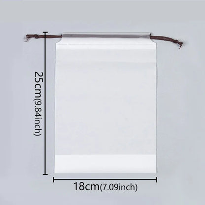 Transparent Drawstring Travel Bag Waterproof & Multipurpose