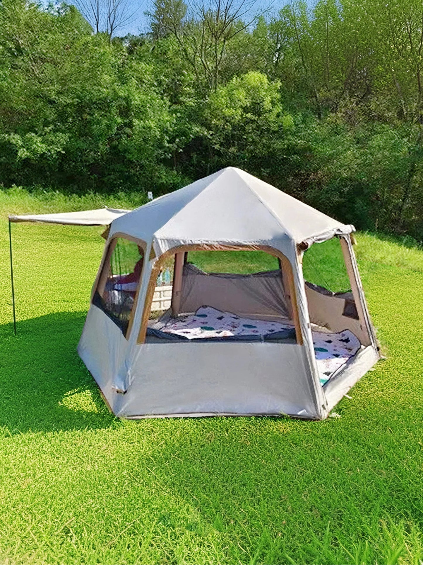 Inflatable Camping Tent 4–6 Person – Fast Setup Shelter